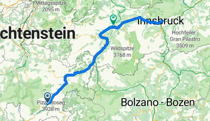 St. Moritz - Innsbruck
