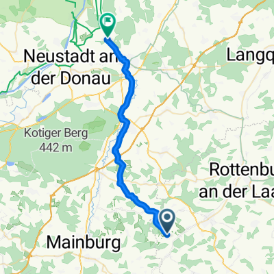 Koppenwall, Pfeffenhausen nach Harlandener Straße, Abensberg