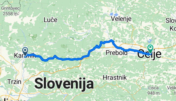 Day 7 Kamnik to Celje
