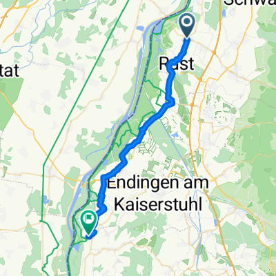 Von Kappel-Grafenhausen bis Vogtsburg im Kaiserstuhl