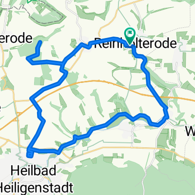 Friedhofsweg, Reinholterode nach Friedhofsweg, Reinholterode