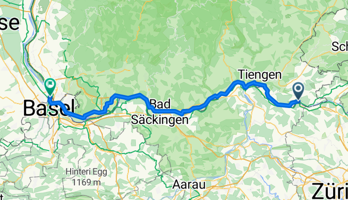 Von Stein am Rhein bis Hohentengen am Hochrhein