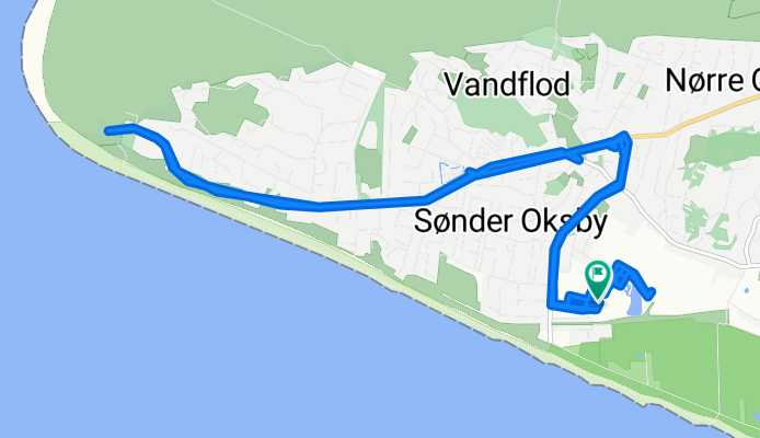 Oksby, Blåvand nach Oksby, Blåvand