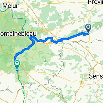 Rue Grande nach Rue du Gâtinais