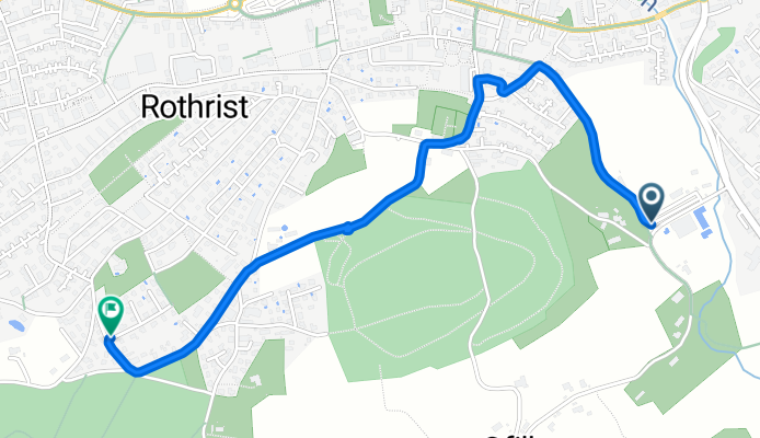 Robert Barth-Weg, Rothrist nach Schärhusweg, Rothrist