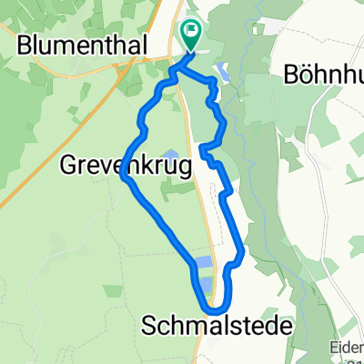 Waldsiedlung, Grevenkrug nach Waldsiedlung, Grevenkrug