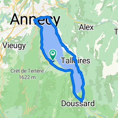 Route de Sales, Saint-Jorioz nach Route de Sales, Saint-Jorioz