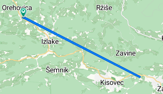 Podlipovica to Spodnji Prhovec