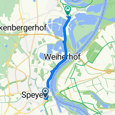 Geibstraße, Speyer nach K 23, Otterstadt
