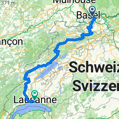 von Wyhlen nach Lausanne