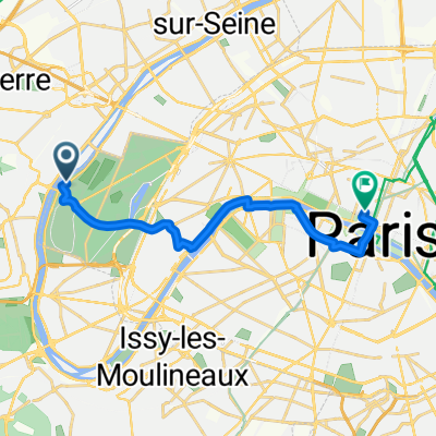 Allée du Bord de l'Eau nach Rue du Cinéma
