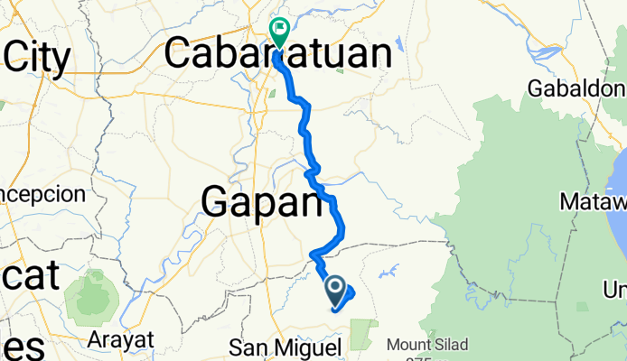 road to Cabanatuan