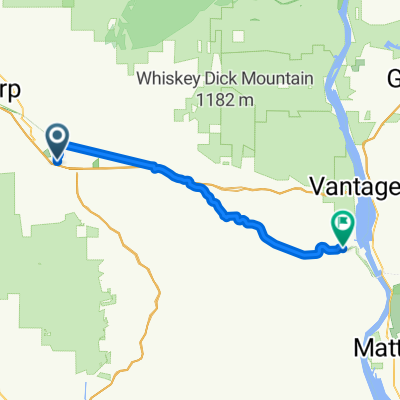 S Canyon Rd, Ellensburg to Iron Horse Trail, Ellensburg