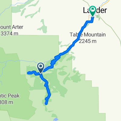 Worthen Junction to Fidders to Worthen then home