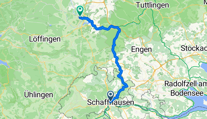 Schaffhausen - Donaueschingen