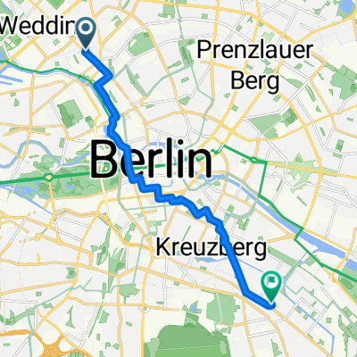 Müllerstraße, Berlin to Sonnenallee, Berlin