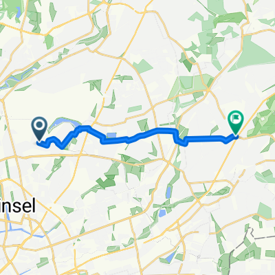 Route in Hamburg
