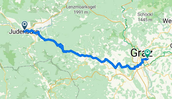 Sonnenrain, Judenburg nach St-Peter-Hauptstraße, Graz