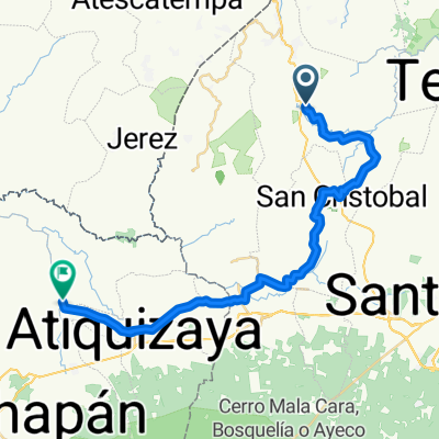 1a Avenida Sur, Candelaria De La Frontera a Rio Frio, Ahuachapán