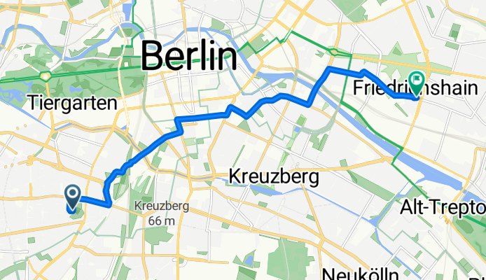 Elßholzstraße, Berlin nach Kopernikusstraße, Berlin