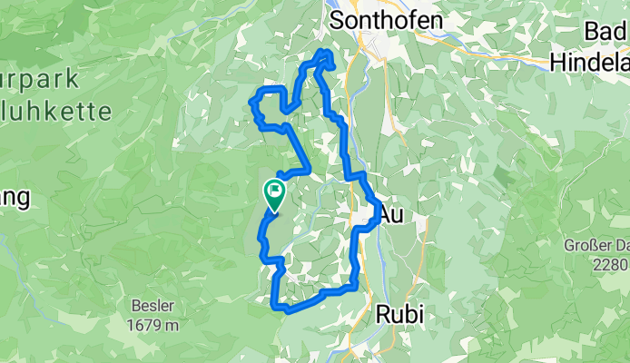 Radtour durch die Hörnerdörfer - Vier von Fünf sind eine runde Sache - Die Dörfer Runde