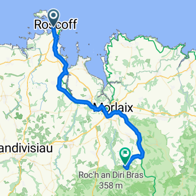 Stage 1 Roscoff to Le Cloître-Saint-Thégonnec