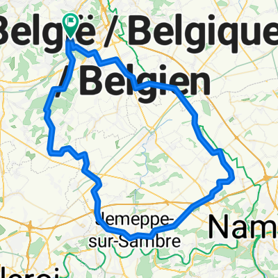 Ottignies - Walhain - Meux - Temploux - Velaine - Sombreffe - Villers - Ottignies