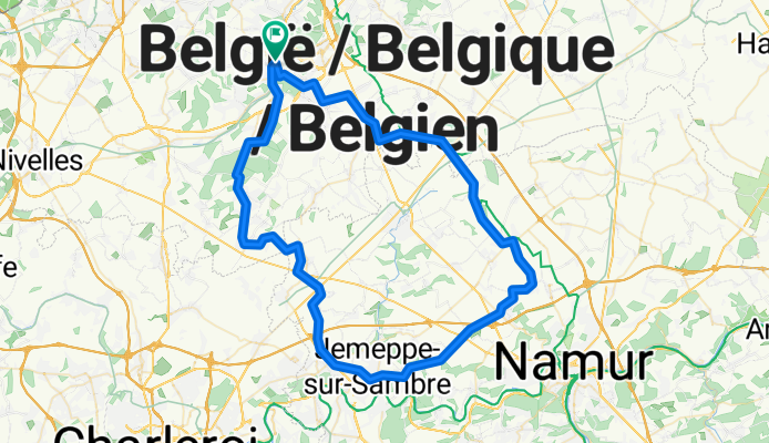 Ottignies - Walhain - Meux - Temploux - Velaine - Sombreffe - Villers - Ottignies