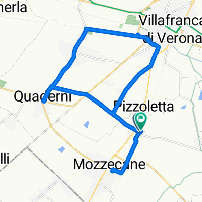 Da Via Eugenio Montale 5L a Via e Mentali 10A