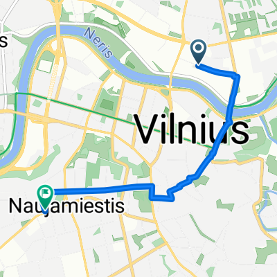 Šeimyniškių g., Vilnius to Vytenio g., Vilnius