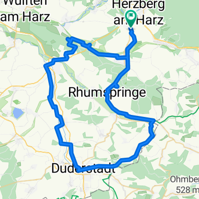 BM: Herzberg - Rhumequelle - Herzberg