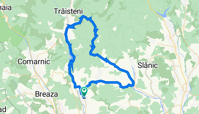 Brebu, Barajul Paltinu, Valea Doftanei, Lutu Rosu, Bertea, Alunis, Brebu