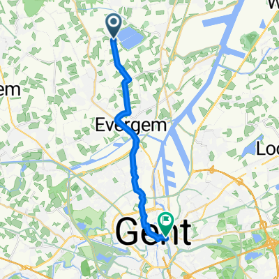 Volpenswege, Evergem naar Coyendans Park, Gent
