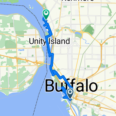 Marine Dr, Buffalo to Arthur St, Buffalo