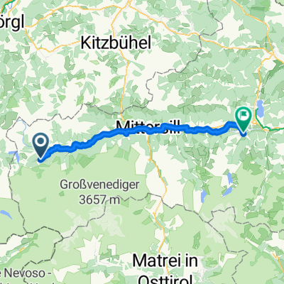 Oberkrimml, Krimml to Wilhelm-Fazokas-Straße, Kaprun