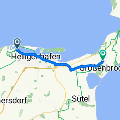 Heiligenhafen nach Großenbrode Schule