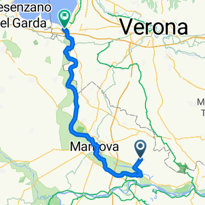 Da Via Alberto Moravia a Peschiera Porto