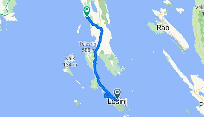 KB - Lošinj Veli Lošinj - Osor - Martinščica