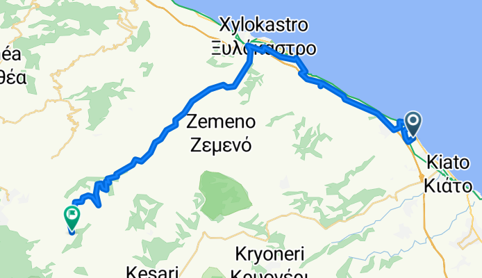 From Sikyona to Xylokastro-Evrostini