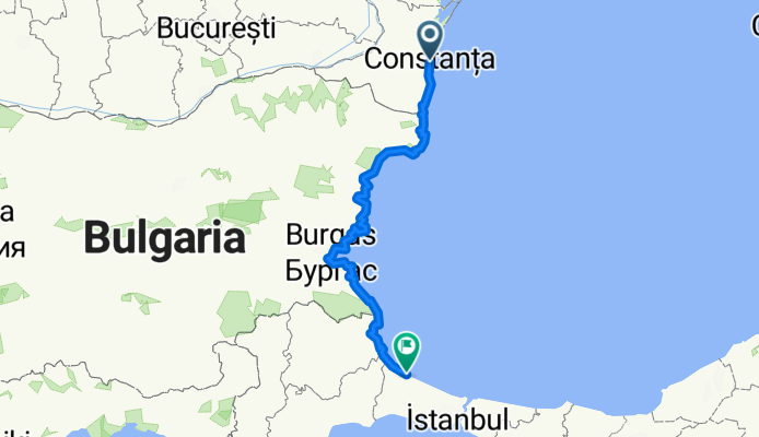 Black Sea Route - Romania, Bulgaria, Türkiye