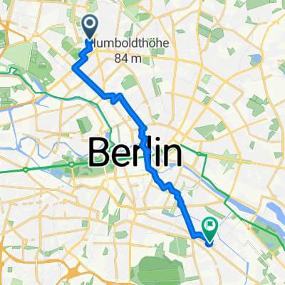 Walderseestraße, Berlin to Sonnenallee, Berlin