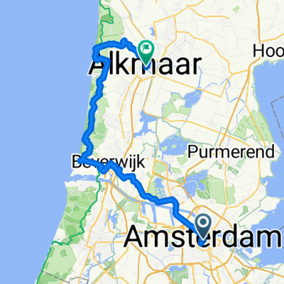 Amsterdam - Noordzee - Alkmaar