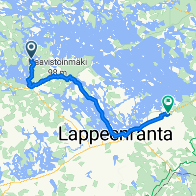 Partakoskentie to Veteraanikatu