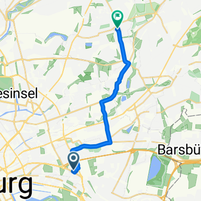 Sievekingsallee, Hamburg nach Malvenstieg, Hamburg