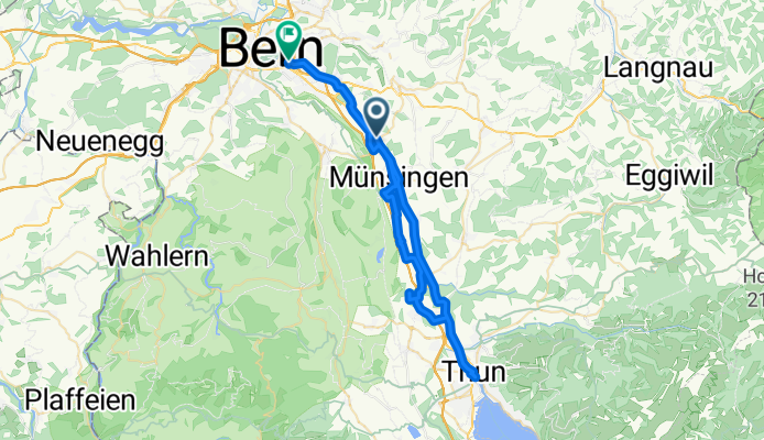 Thunstrasse, Rubigen to Ankerstrasse, Bern