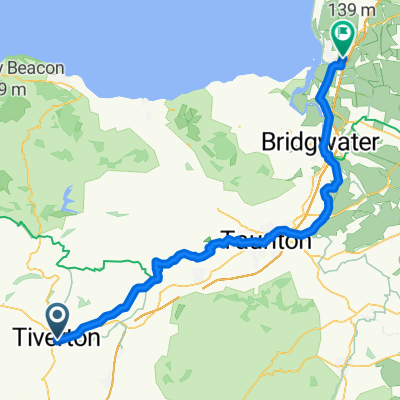 Tiverton to Burnham on Sea day 5