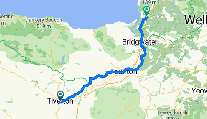 Tiverton to Burnham on Sea day 5