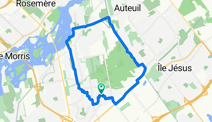 Rue de L'Arlequin, Laval à Rue de L'Arlequin, Laval