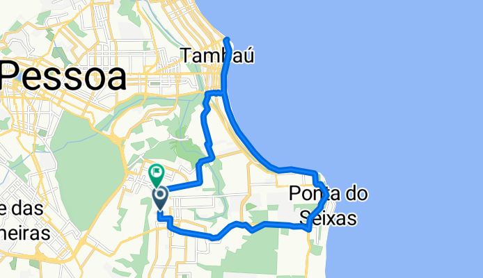 Rua Desembargador Aurélio Menezes de Albuquerque, João Pessoa a Rua das Imburanas, João Pessoa