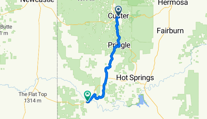 Mickelson Trail Day 2b Custer to Edgemont